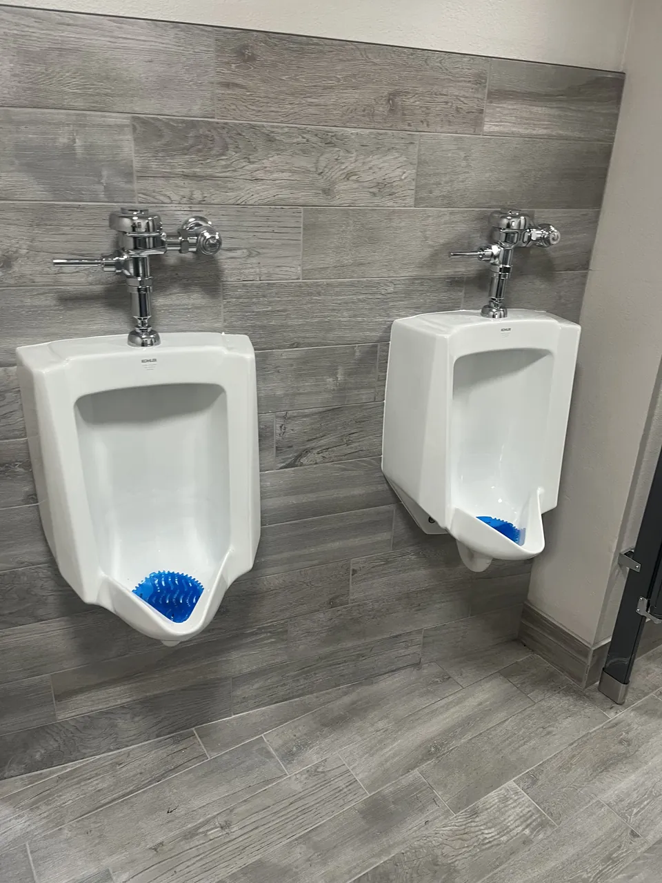 Commercial urinals installed by Streamline Plumbing AZ